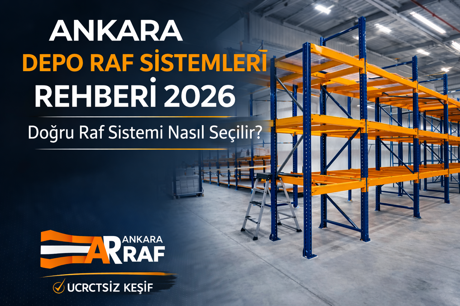 Ankara depo raf sistemleri – endüstriyel depo rafı kurulumu ve ağır yük raf çözümleri