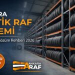 Ankara lastik raf sistemi ile düzenli ve güvenli lastik depolama çözümü