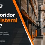 Dar koridor raf sistemi nedir konulu depo raf sistemi blog kapak görseli